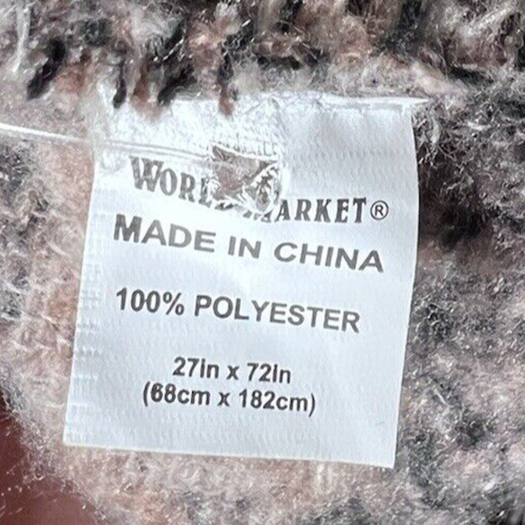 World Market Warm Cozy Over sized Camo Scarf NWT - Picture 9 of 10